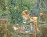 La lecture par Berthe Morisot (1869)